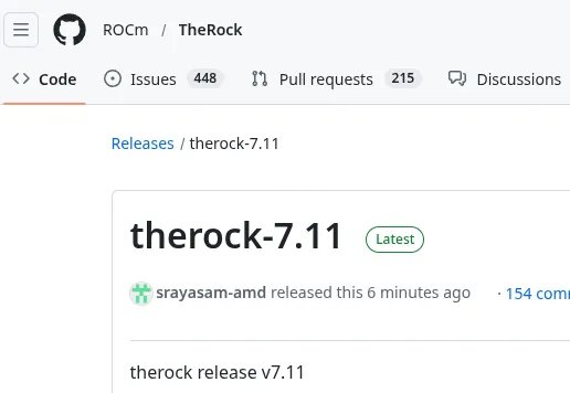 AMD ROCm TheRock 7.11 Released, Ubuntu Making Progress On Shipping ROCm Packages