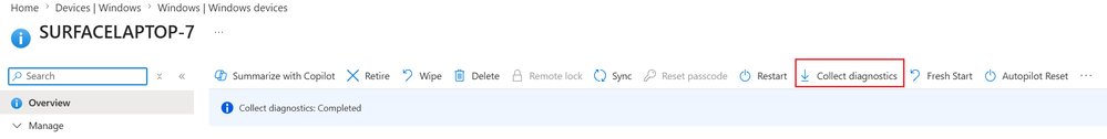 Analyse Intune Diagnostics Logs with GitHub Copilot | Microsoft Community Hub