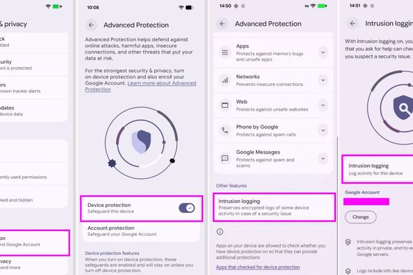 Android Introduces Intrusion Logging to Combat Advanced Spyware