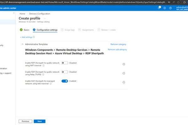 Microsoft Enables Centralized RDP Shortpath Control via Intune and GPO