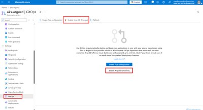Announcing Public Preview of Argo CD extension in AKS Azure Portal Experience | Microsoft Community Hub