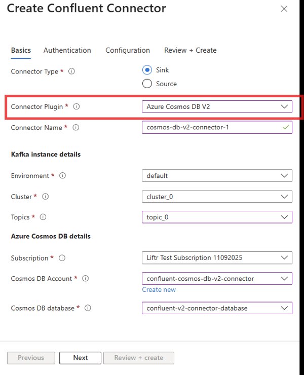 Announcing seamless integration of Apache Kafka with Azure Cosmos DB in Azure Native Confluent | Microsoft Community Hub