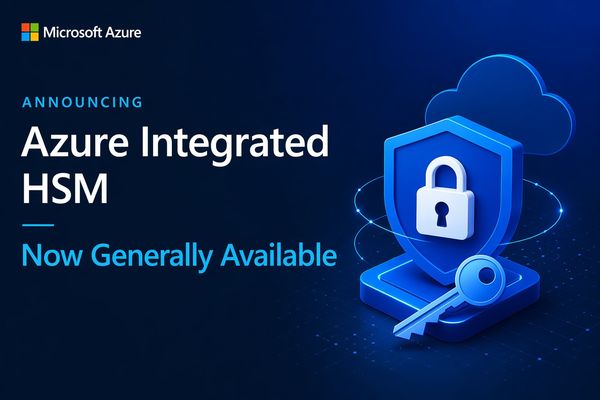 Azure Integrated HSM General Availability: Transforming Cryptographic Operations in the Cloud