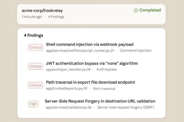 Anthropic Launches Claude Code Security for AI-Powered Vulnerability Scanning