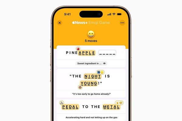 Apple Bets on Emoji and AI with New 'Emoji Game' for News+ Subscribers