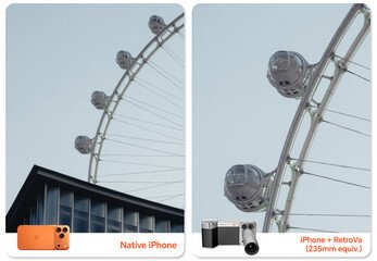 Apple iPhone as a real camera: Professional kit with teleconverter for better zoom now crowdfunding - NotebookCheck.net News