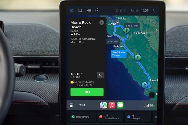 Ford Mustang Mach-E Gets Battery Preconditioning with Apple Maps EV Routing