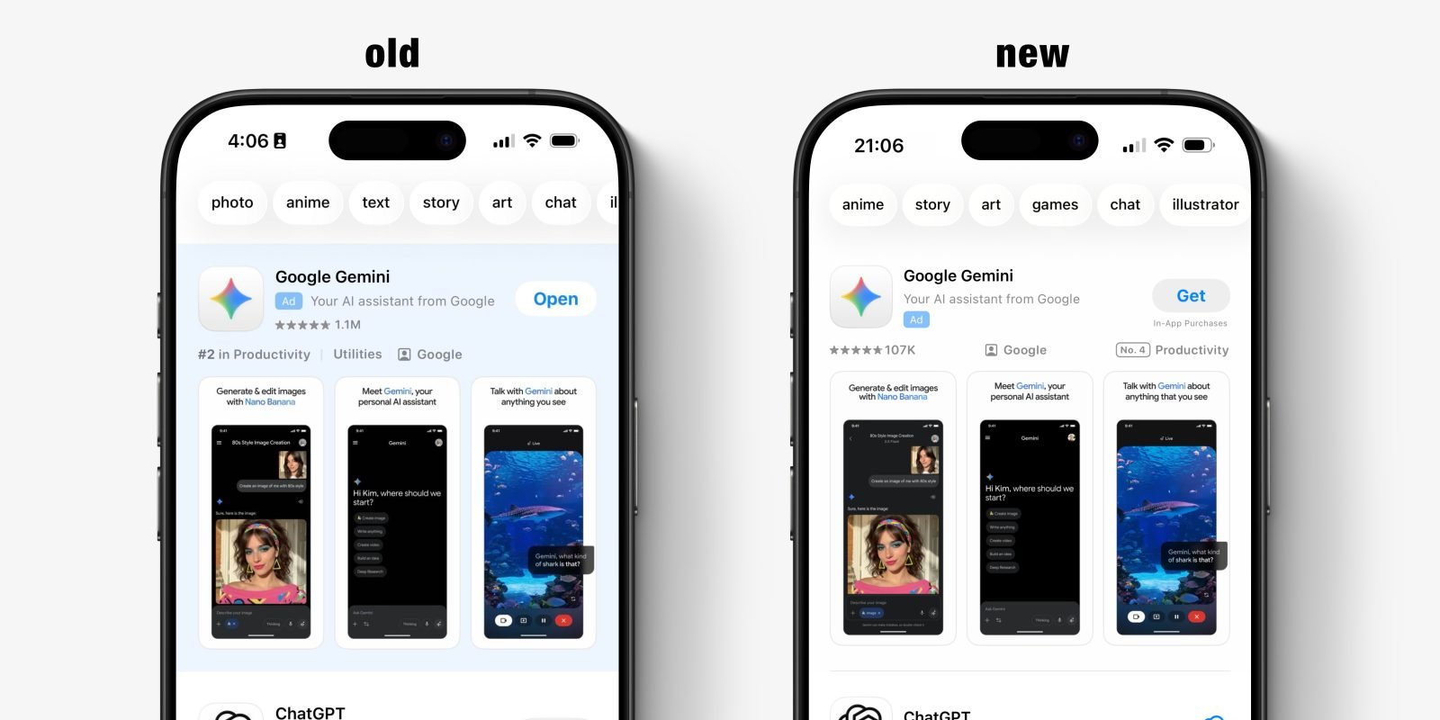 Apple testing new App Store design that blurs the line between ads and search results - 9to5Mac