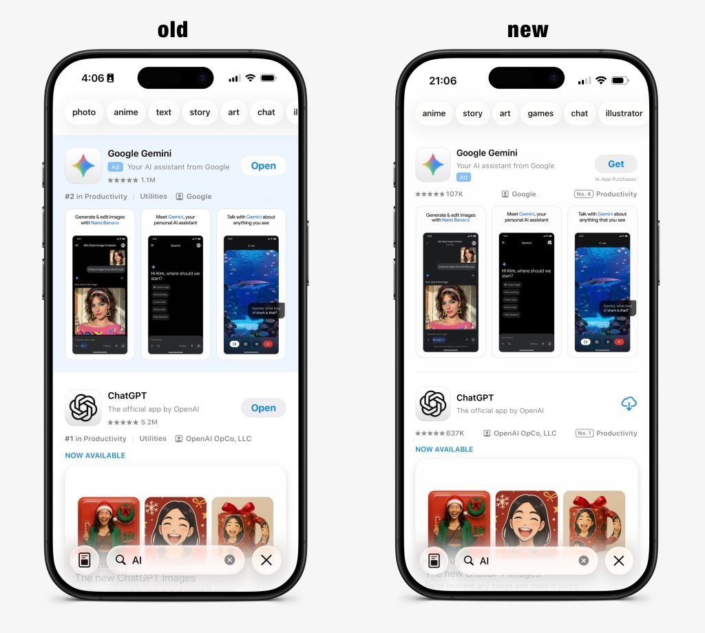 Apple testing new App Store design that blurs the line between ads and search results - 9to5Mac