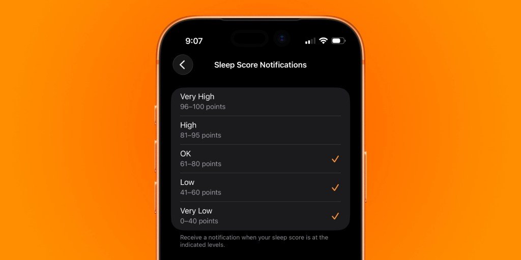 Apple Watch sleep score became more useful for me with these settings - 9to5Mac