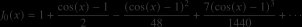 Approximating Mathematical Functions Through Cosine Series Expansions