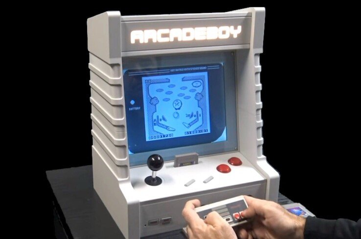 Arcadeboy turns Nintendo Game Boy into arcade machine with 12.1-inch display - NotebookCheck.net News
