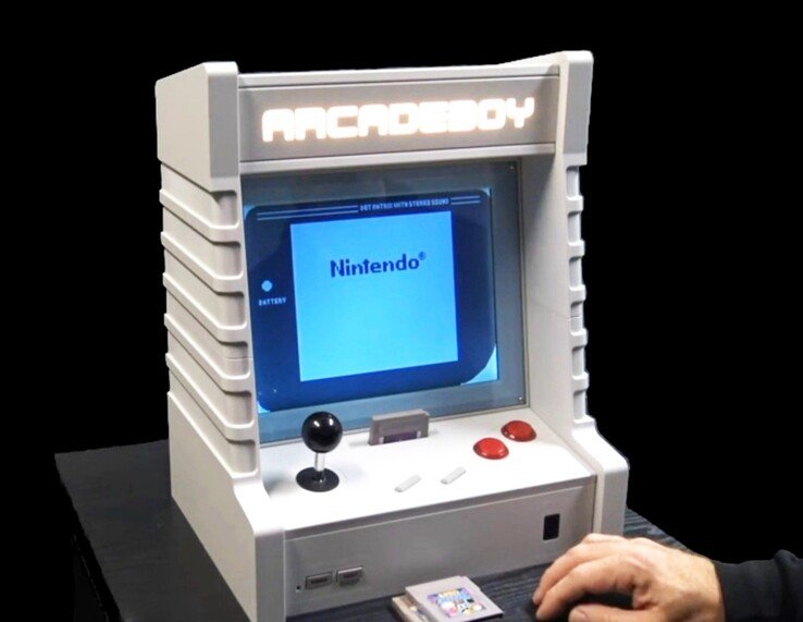 Arcadeboy turns Nintendo Game Boy into arcade machine with 12.1-inch display - NotebookCheck.net News