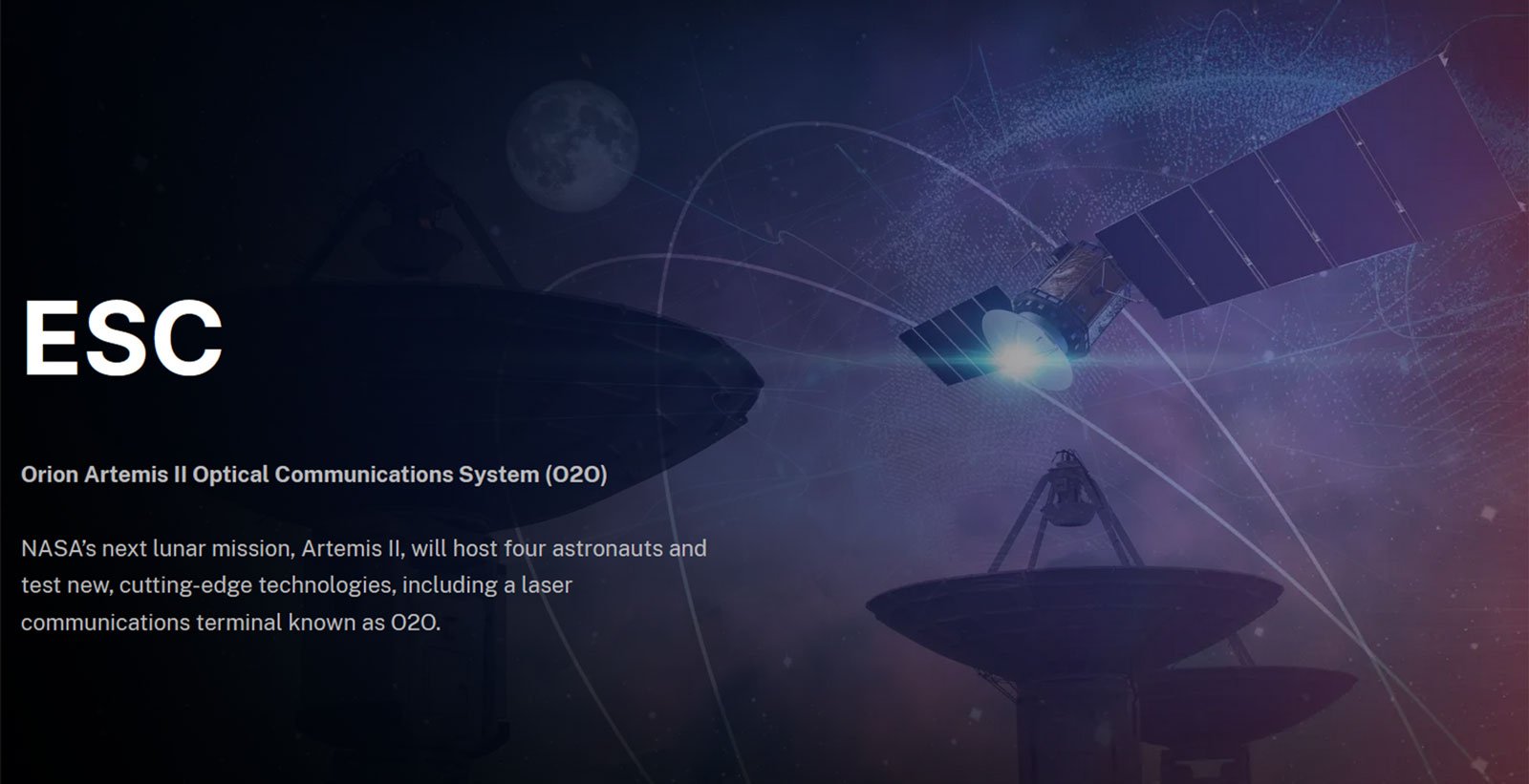 Artemis II will use laser comms to live-stream 4K moon using the O2O system