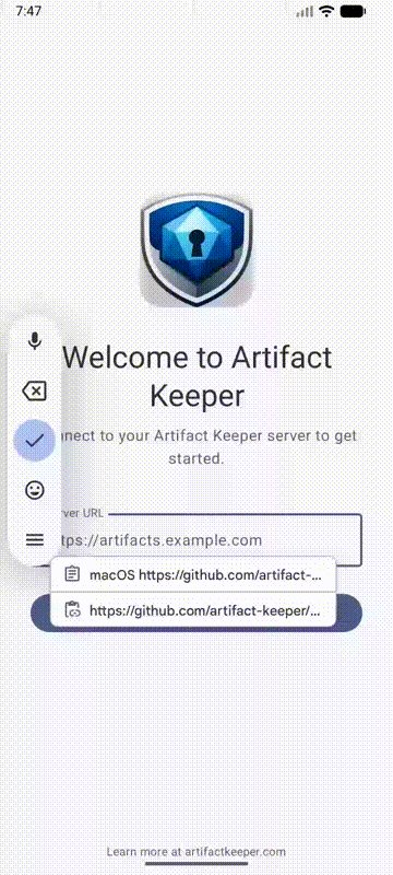 Artifact Keeper Android App