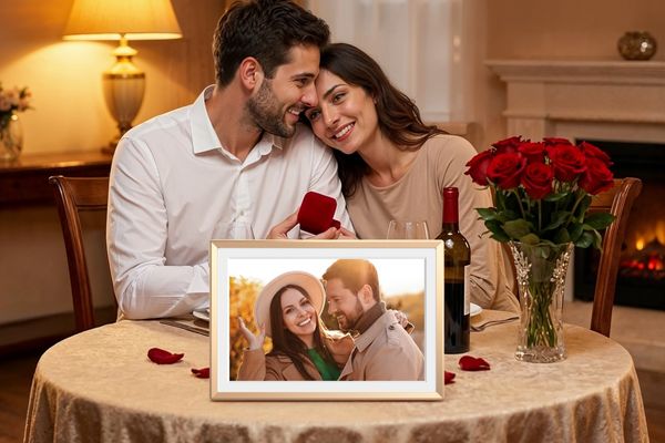 Arzopa D14 Digital Frame: A Tech-Savvy Valentine's Gift That Keeps Memories Alive