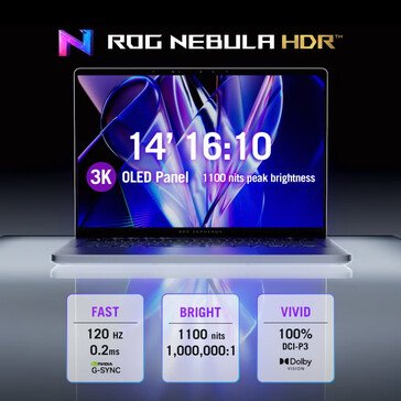 Asus releases new 14-inch gaming laptop in the US with 115 W GPU and Intel Panther Lake - Notebookcheck News
