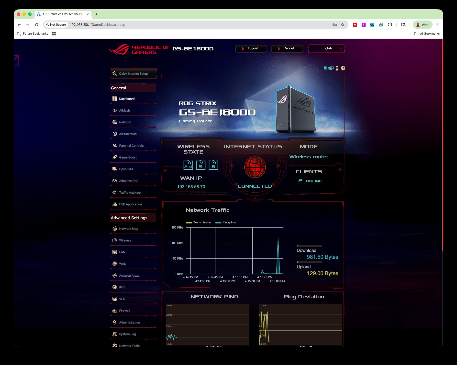 Asus ROG Strix GS-BE18000 Wi-Fi 7
