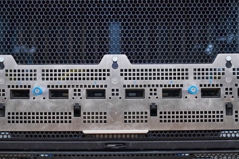 ASUS XA NB3I E12 Front OSFP NVIDIA ConnectX 8 Ports