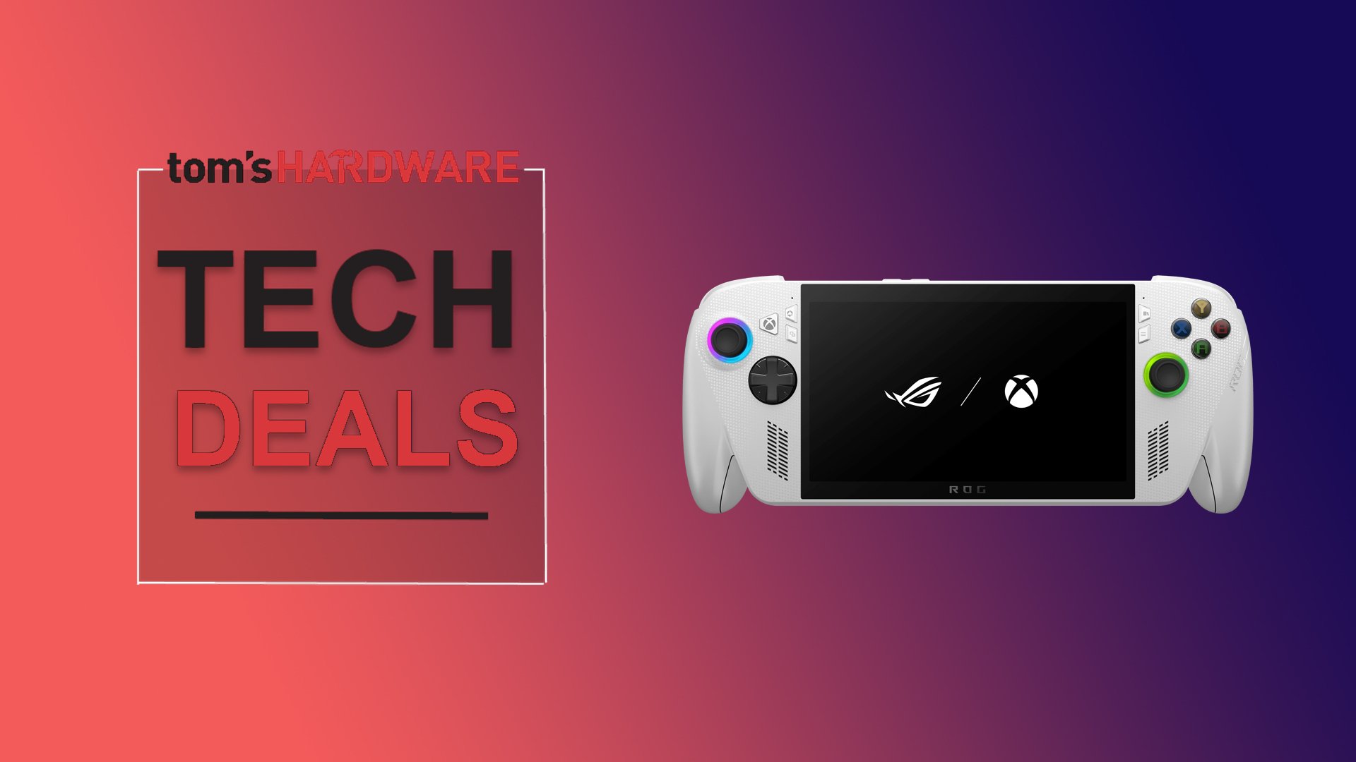 Deals post feature image for the Asus ROG Xbox Ally 