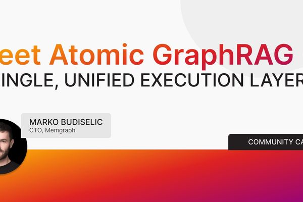 Atomic GraphRAG Demo: A Single Query Execution