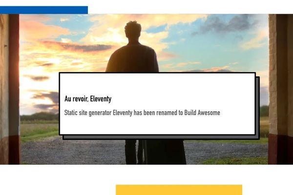 When Tools Outgrow Their Purpose: Saying Goodbye to Eleventy