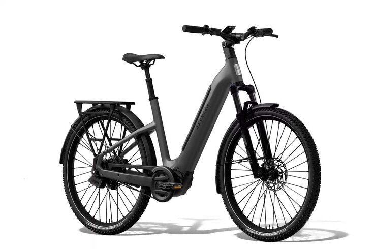 The Trava EXP combines a suspension fork with a suspension seatpost