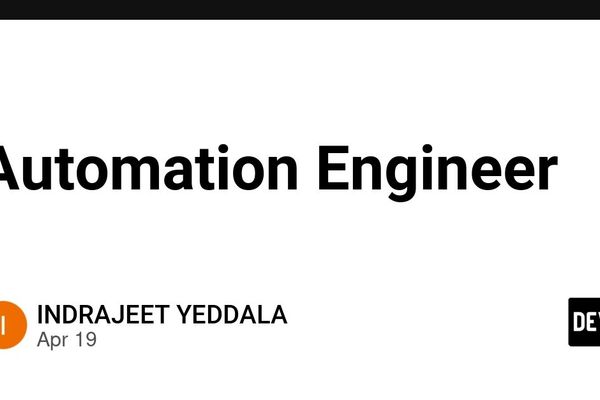 The Automation Engineer's 15-Month Journey: From Manual Testing to Impact-Driven Solutions