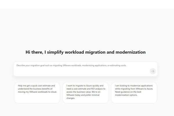 Azure Copilot Migration Agent: AI-Driven Migration and Modernization