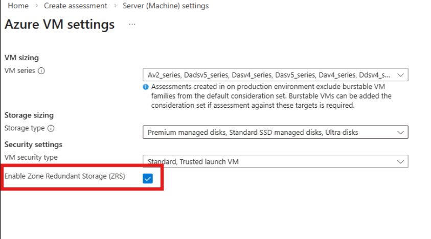 Azure Migrate: Now Supporting Premium SSD V2, Ultra and ZRS Disks as Targets | Microsoft Community Hub