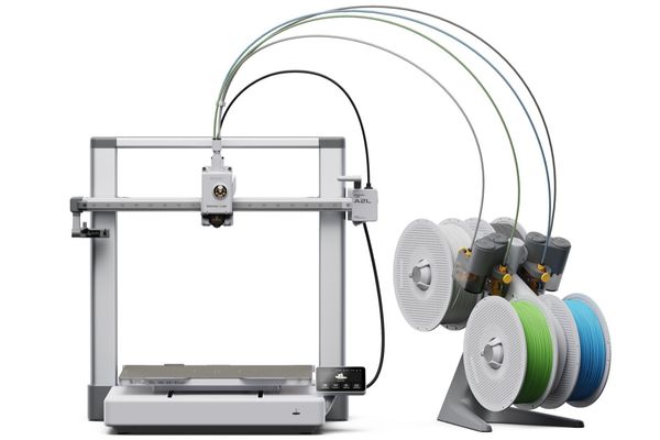Bambu Lab A2L Large‑Format 3D Printer: 19‑Filament Support and Plotter Conversion