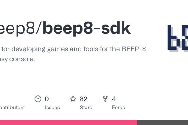 BEEP-8 SDK: A Retro Game Console Emulator That Empowers C/C++ Developers with Web-Based Magic