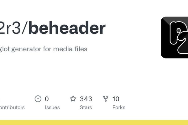 Beheader: The Unholy Polyglot Generator That Mashes Media Files Into One