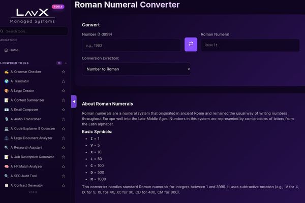 Beyond Ancient Rome: Why Modern Developers Need a Roman Numeral Converter