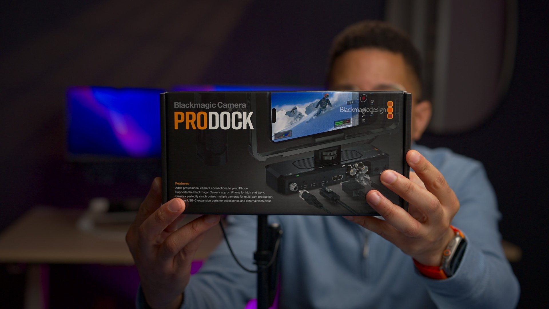 Blackmagic Camera ProDock - one of the best iPhone accessories - 9to5Mac