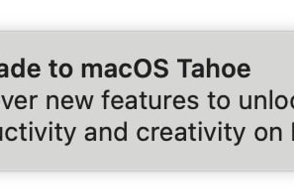 Blocking macOS Tahoe Update Notifications: A Technical Deep Dive