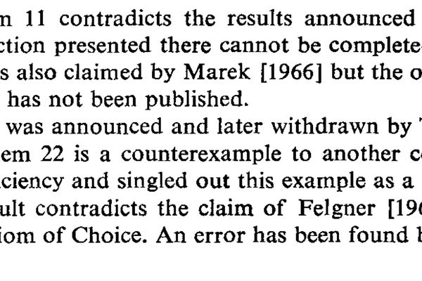 Broken proofs and broken provers