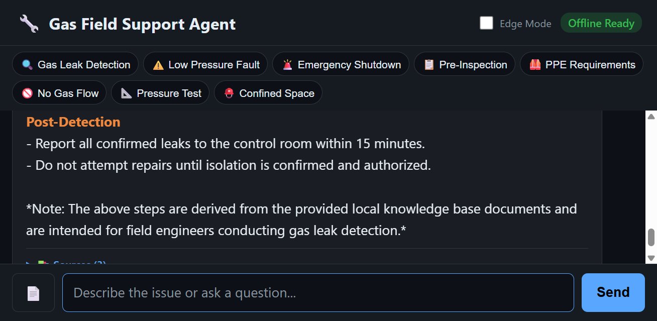 Chat response showing safety warnings and step-by-step guidance