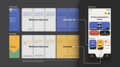 Progressive profiling in Teeni
