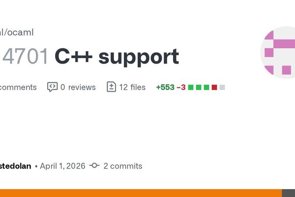 OCaml Pull Proposes C++ Backend, Transforms Functional Code to Template Metaprogramming