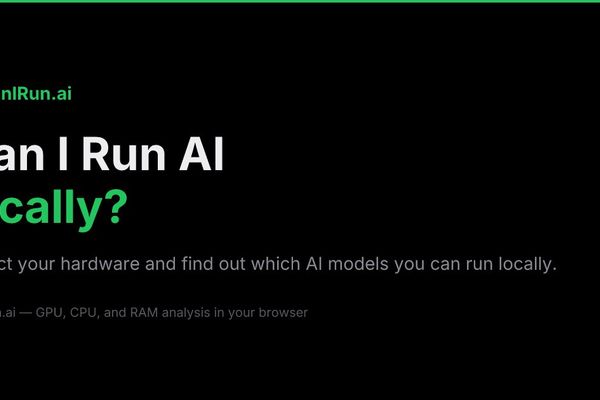 CanIRun.ai — Can your machine run AI models?