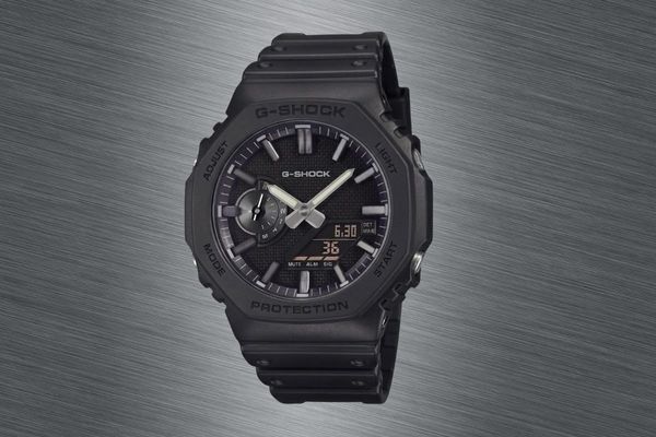 Casio Unveils Metallic Accent G-Shock GA-2100LXB Watches with Luxurious Black Design