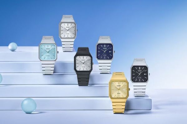 Casio Tests US Market Interest for MTP-B185 Square Metal Watches Through Experimental Lab Program