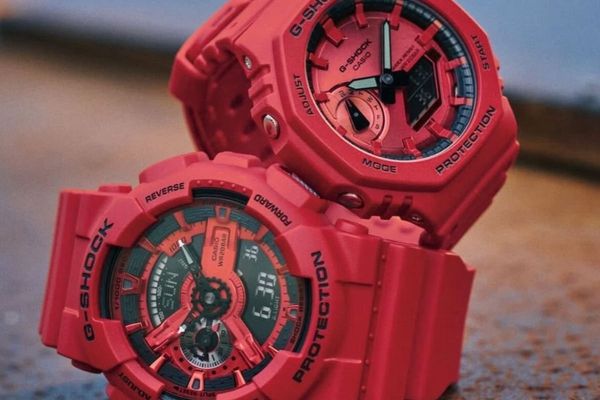 Casio Debuts Four Vibrant Red G-Shock Watches in US Market