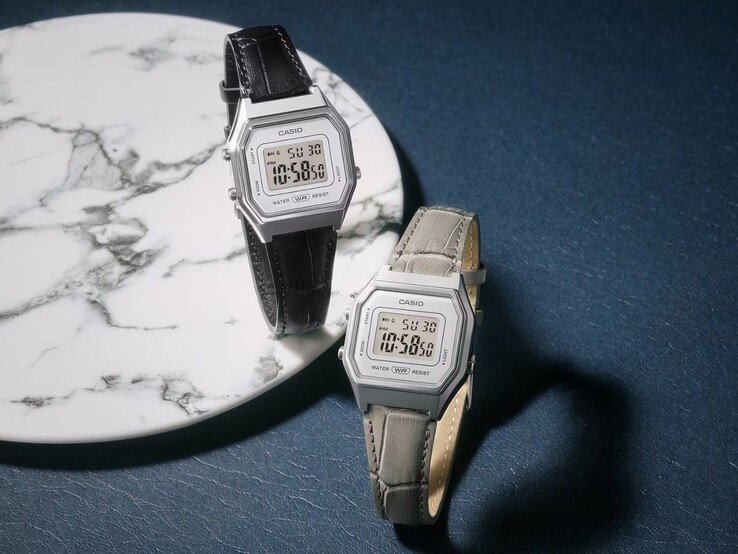 The Casio Vintage LA680WEL-1 and LA680WEL-8A2 watches