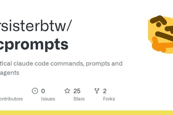 ccprompts Unleashes 70+ Claude Commands for AI-Driven Development Workflows
