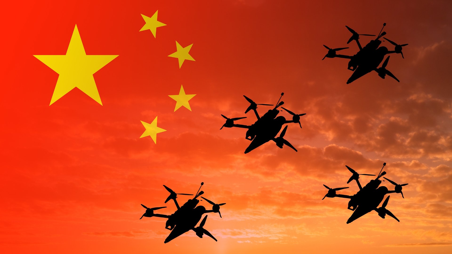 Chinese military AI drones