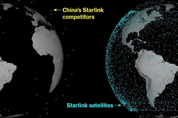 China's Satellite Ambitions Stall as SpaceX Extends Low Earth Orbit Dominance