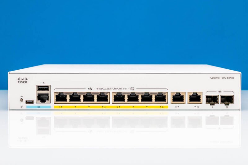 Cisco Catalyst 1300 8FP 2G Front 2