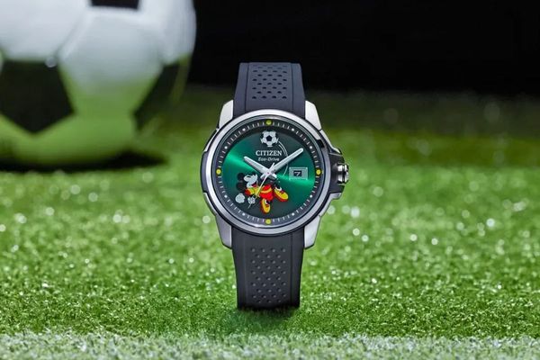 Citizen’s Mickey Mouse Goalie Eco‑Drive Watch Brings Soccer Flair to the Wrist